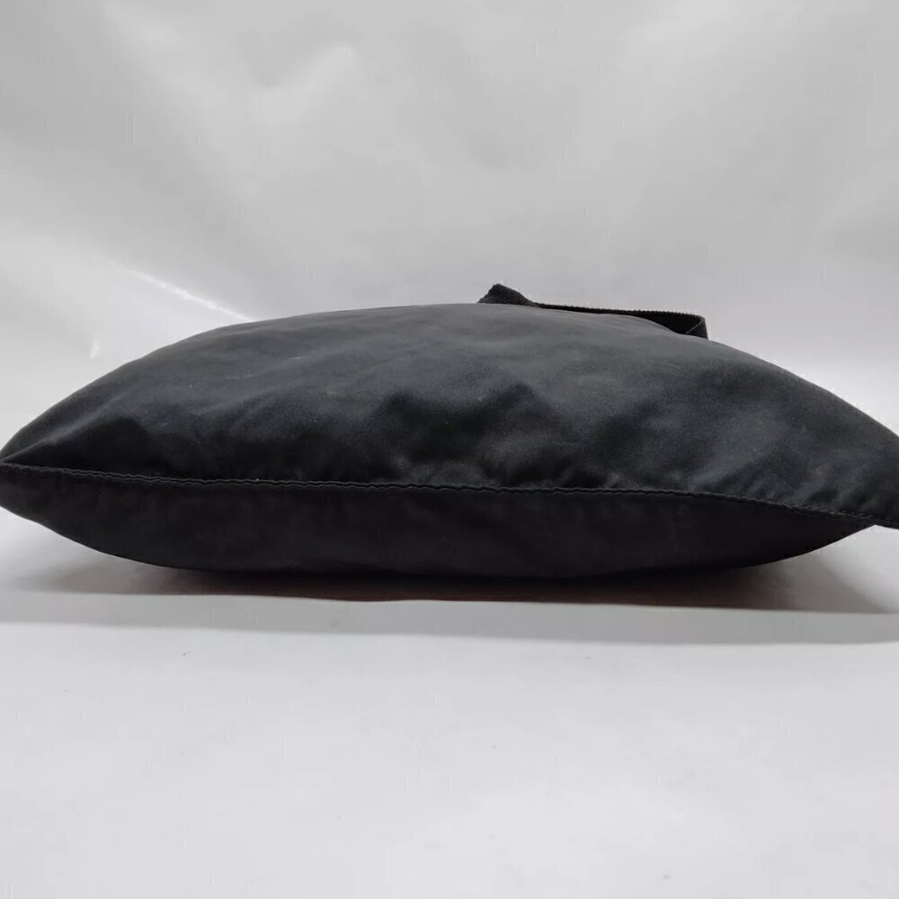 PRADA Black Tessuto Nylon Crossbody Messenger Bag - Picture 5 of 13